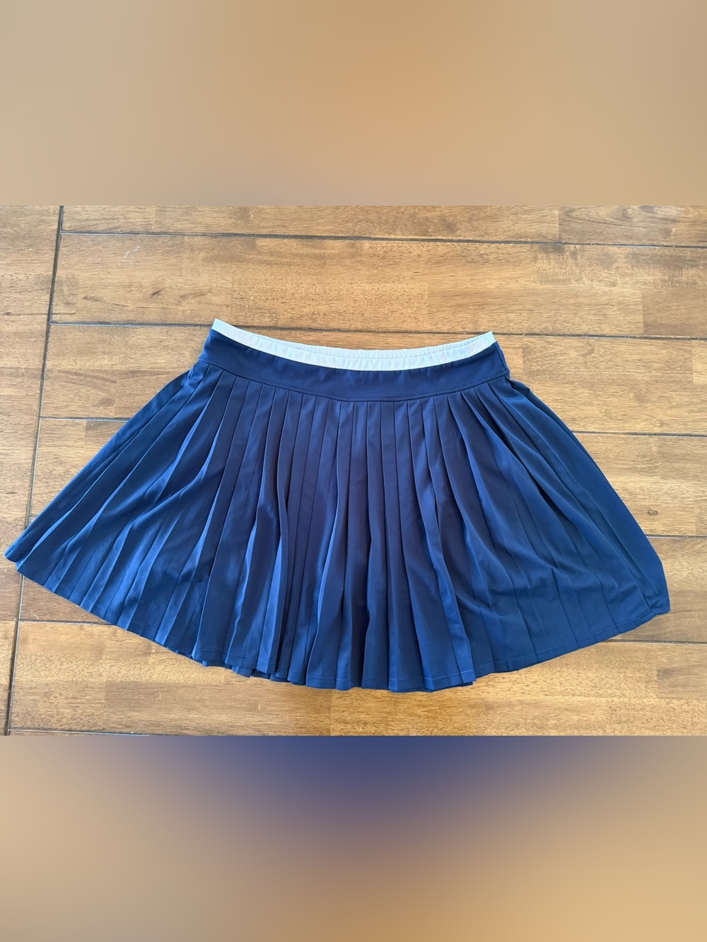 Tommy Hilfiger Sport Navy Blue Pleated Tennis Skirt Skort XL Athletic Preppy